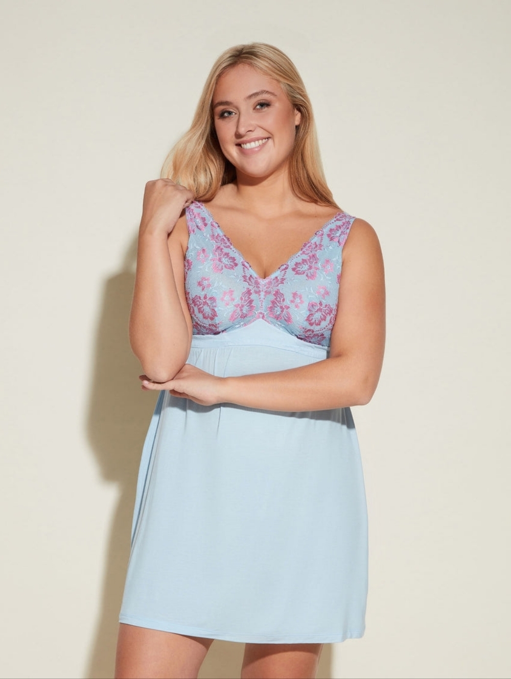NWT 1X Cosabella Savona Chemise Night Gown